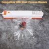 20Pcs Vacuum Sealer Bags 9.45â€x 6.5 BPA Free Safe Vacuum Bags Vacuum Machine