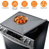 27.95x19.69in Electric Stove Cover Silicone Stove Mat Glass Stove Top Protector 464â„‰Heat Resistant Dishwasher Safe Waterproof