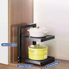 Multi-tiered Pot Rack