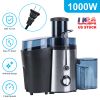 1000W Centrifugal Juicer Juice Extractor with 2 Speeds 2.6in Wide Feed Chute 17Oz Juicer Cup 54Oz Pulp Collector Electric Juicer for Fruits Vegetables