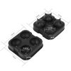 1.77â€Sphere Ice Ball Maker Mold Silicone Ice Cube Tray with Lid Easy Fill and Release Ice Maker for Parties Events