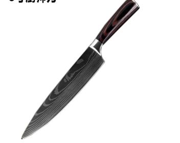 Stainless Steel Meat Cleaver Chef's Knife Cleaver (Option: 8 chef knife)